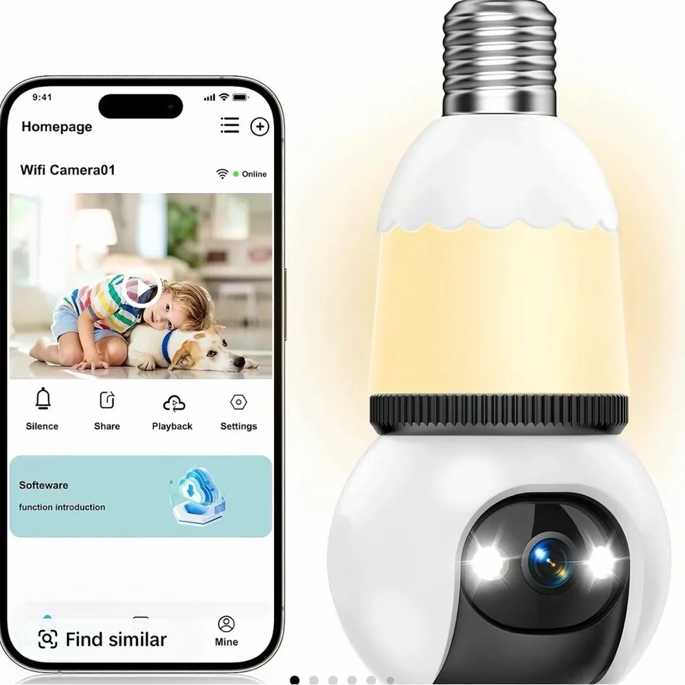 Hawkray Infrared night vision 5G and 2.4GHz wireless indoor/outdoor